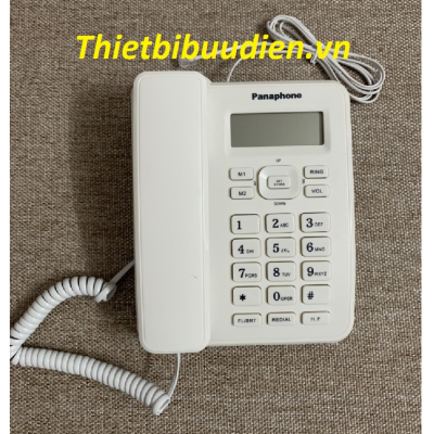 Điện thoại để bàn Panaphone KX-T6001CID (White)